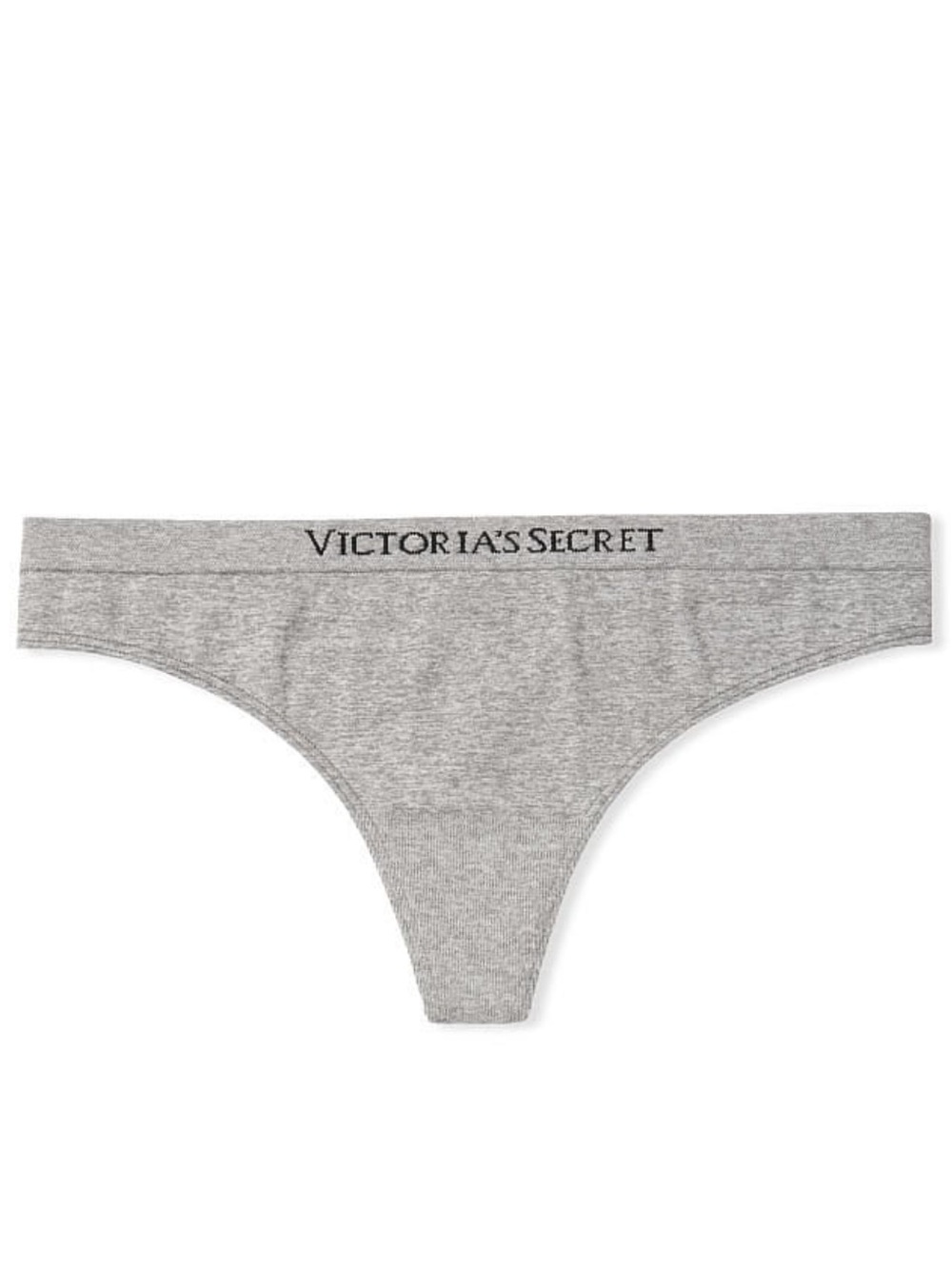 Victoria Secret Seamless Thong Size XL - Grey